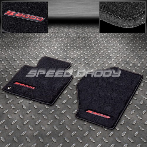 NRG FIBER NYLON FLOOR MAT/CARPET+LOGO FOR 0009 HONDA S2000 AP1 AP2