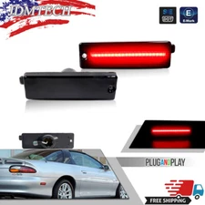 Black Lens Rear Side Marker Signal Lights LED Lamps For 1993-2002 Chevy Camaro