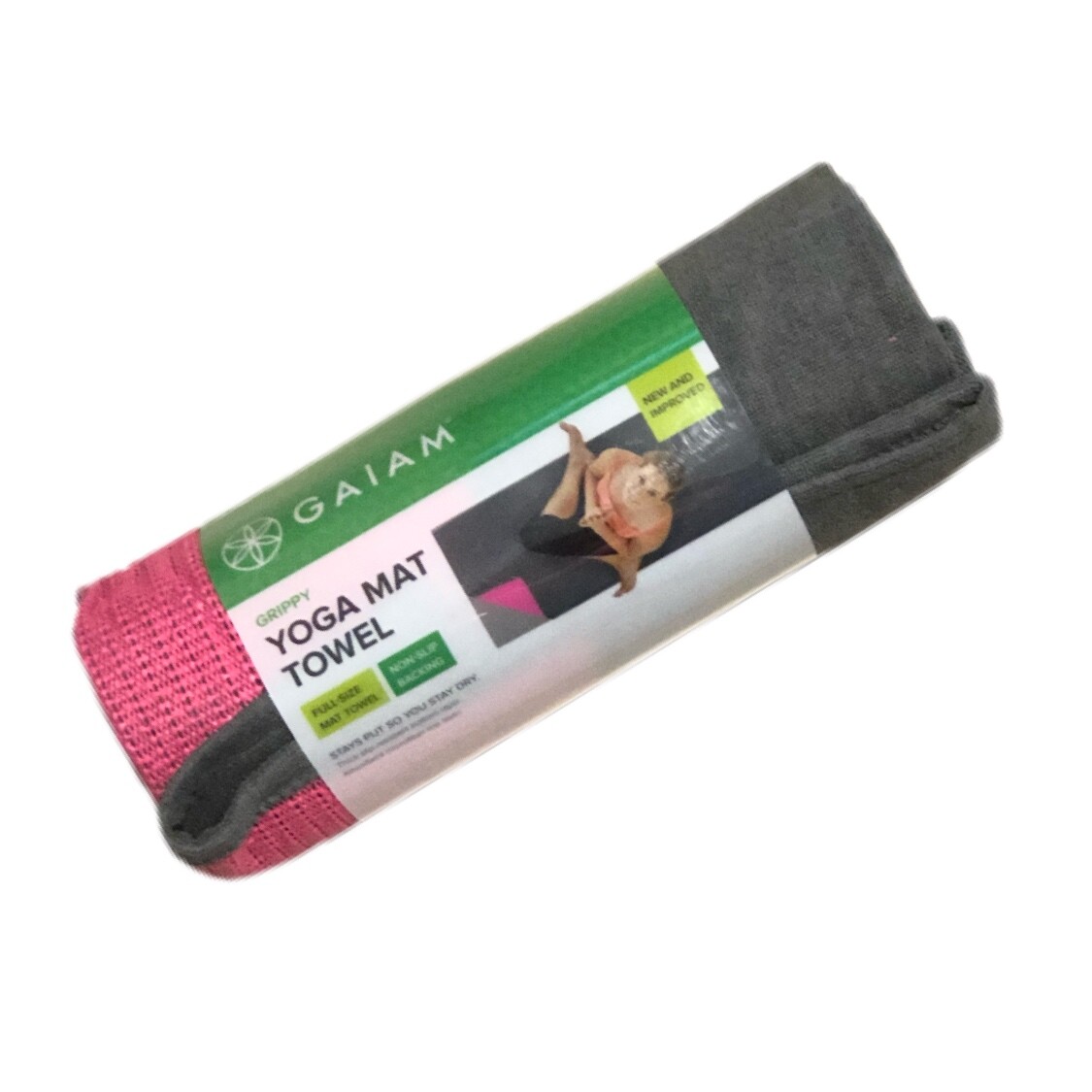 grippy yoga mat towel