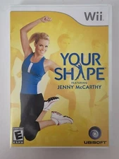 Your Shape with Jenny McCarthy Wii Fitness Game Complete Case With Manual