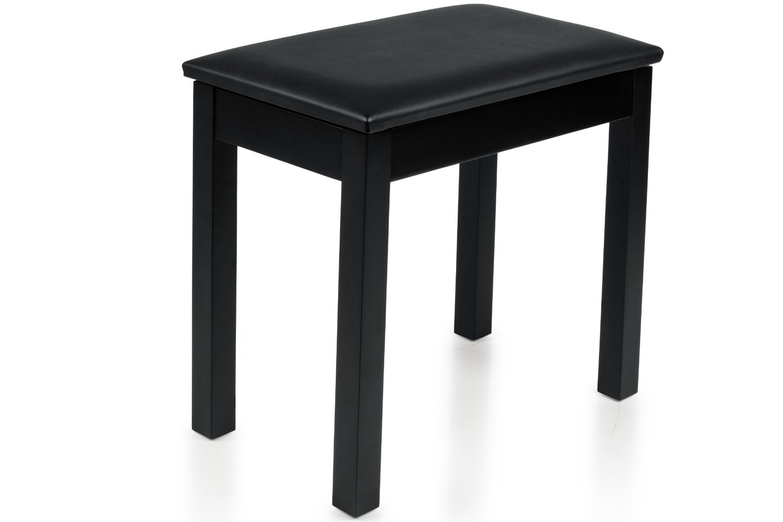 Gator Frameworks Deluxe Panca per Pianoforte in Legno - Scomparto Portaoggetti Pieghevole - Nero foto 2