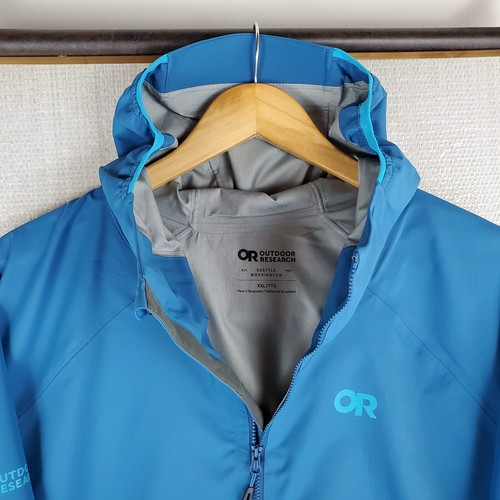 OUTDOOR RESEARCH NEW $199 Size 2XL Mens 3L Waterproof Hooded Ascent Jacket OR - Picture 11 of 12