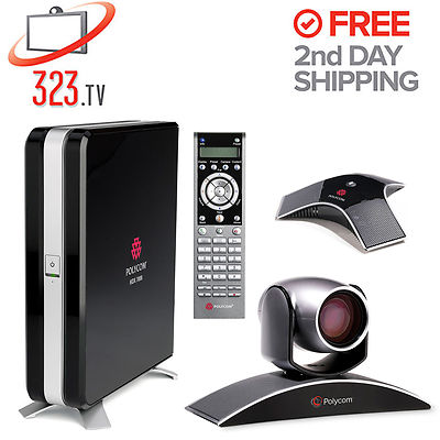 Polycom HDX 7000 Complete System | High Profile | Latest Software | EagleEye Cam