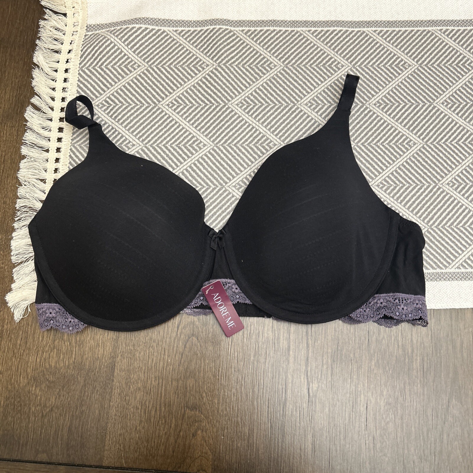 Adore Me Underwire Full Bra size 40D Black