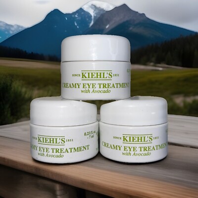 New! Kiehl's Creamy Eye Treatment With Avocado ~ 0.25oz / 7ml