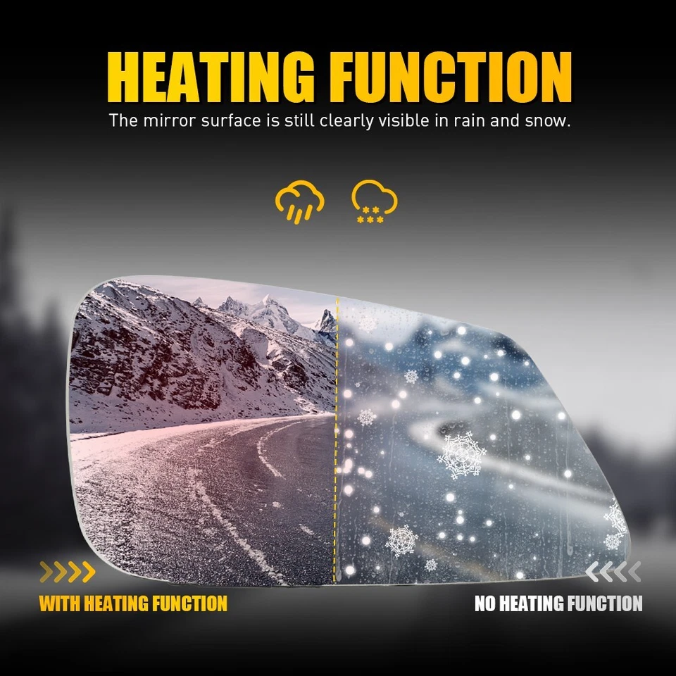 Для 320 BMW 328 330 335 340 428 430 X1 435 i3 пассажирское боковое зеркало стекло с подогревом - Изображение 4 из 4