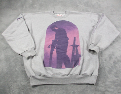 Post Malone Sweatshirt Concert Hollywoods Bleeding Tour 2020 Vintage Hanes M EUC