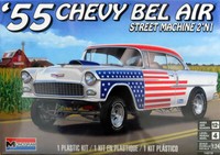 '55 Chevy Bel Air Street Machine Monogram 1:24 Model Kit Bausatz Revell 4519
