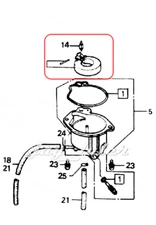 Carburetor Float Pin Needle Set For Honda Elite 50 SA50 SB50 SA50P