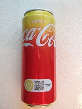 POLAND full COCA COLA LEMON 2025 UNOPENED can 330ml