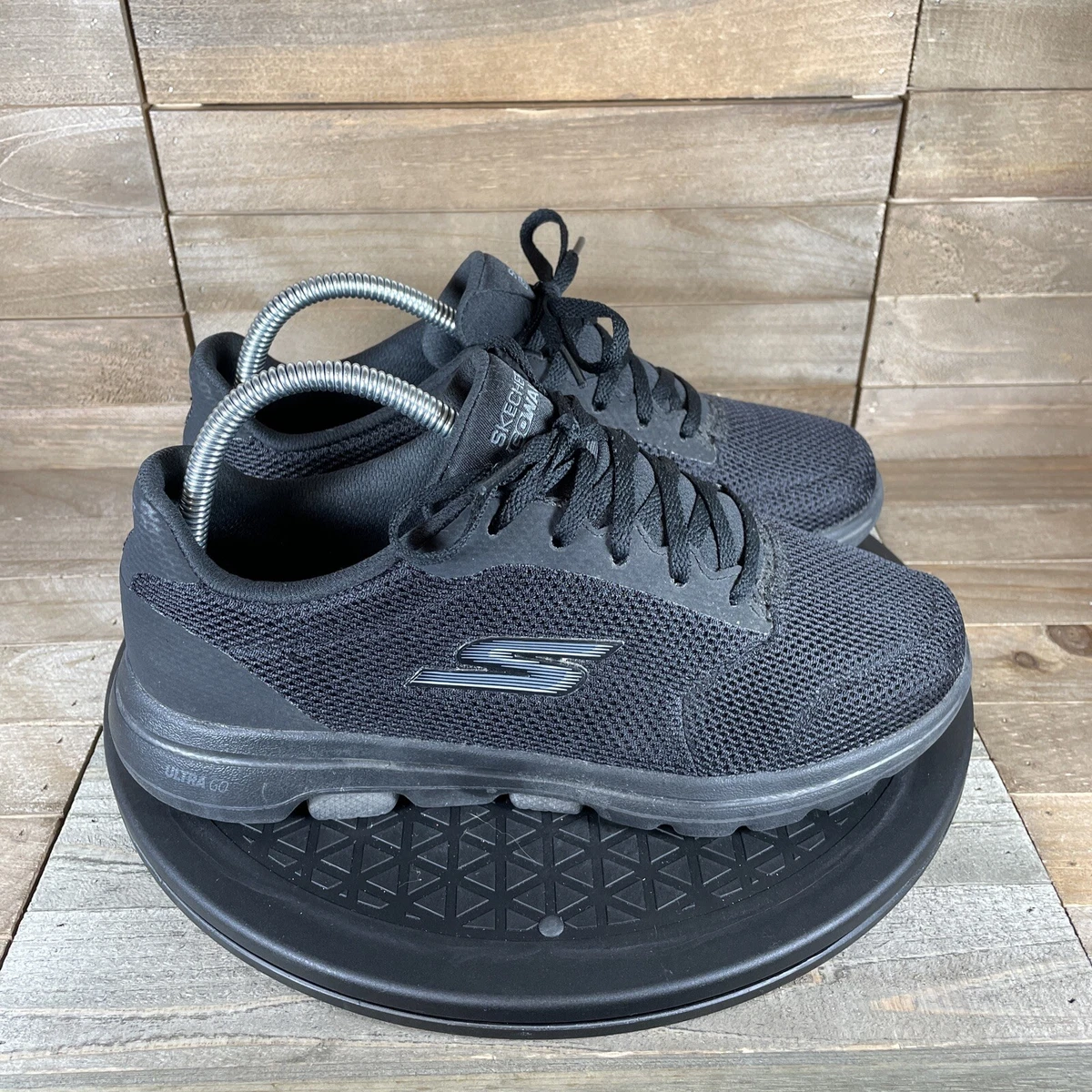 Skechers Go Womens Size 7.5 Black Athletic Shoes Go | eBay