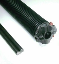 Garage Door Torsion Spring 207 x 1.75" x 19" Left 2 Winding Bar Tools .207 Wire
