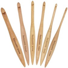 JubileeYarn Ergonomic Bamboo Crochet Hooks