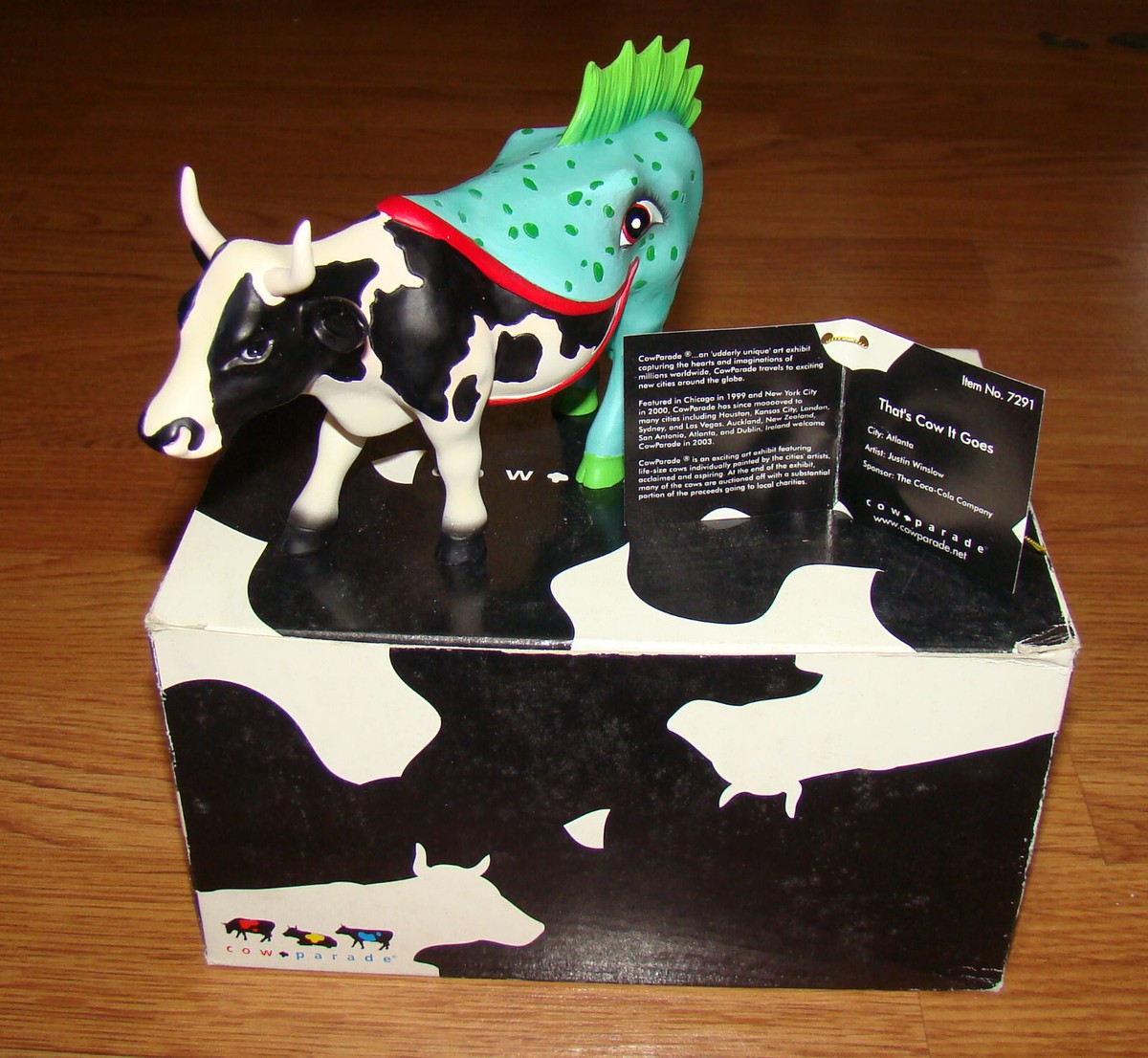 Cow Parade, THAT'S COW IT GOES (7291) Atlanta - 2003 (Medium