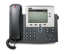 Cisco CP-7941G Unified VoIP IP Phone Complete