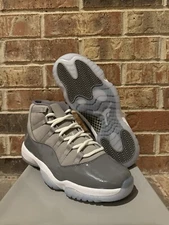New 10 Nike Air Jordan 11 XI Retro Cool Grey White 2021 CT8012-005 Men