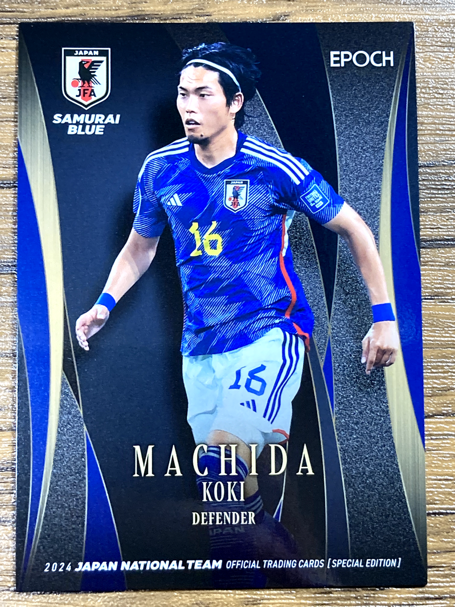 Samurai Blue Japan National Team Soccer Card Epoch 2024 No.8 Koki