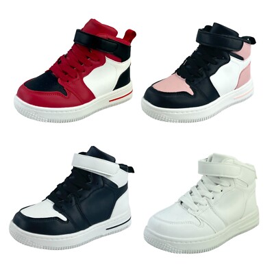 Kinder High Top Sneaker Kinderschuhe Jungen Mädchen Sportschuhe Freizeit 31-36