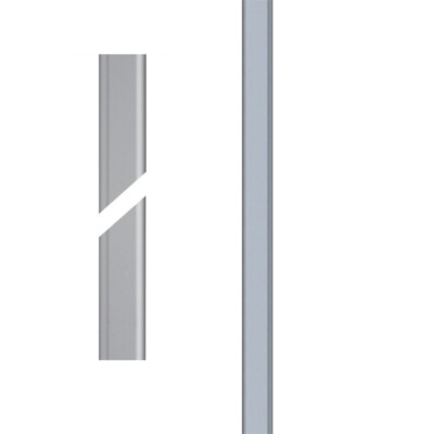 Abus Stangenset Nr. 4 für FOS 550 - FOS 650 - FSA in silber - 4S - 150cm/150cm