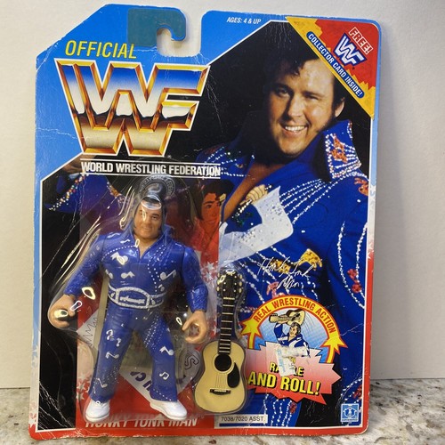 WWF HONKY TONK MAN Wrestling Hasbro 1990 UNOPENED ...