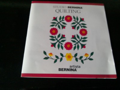 Bernina Artista Stickkarte 