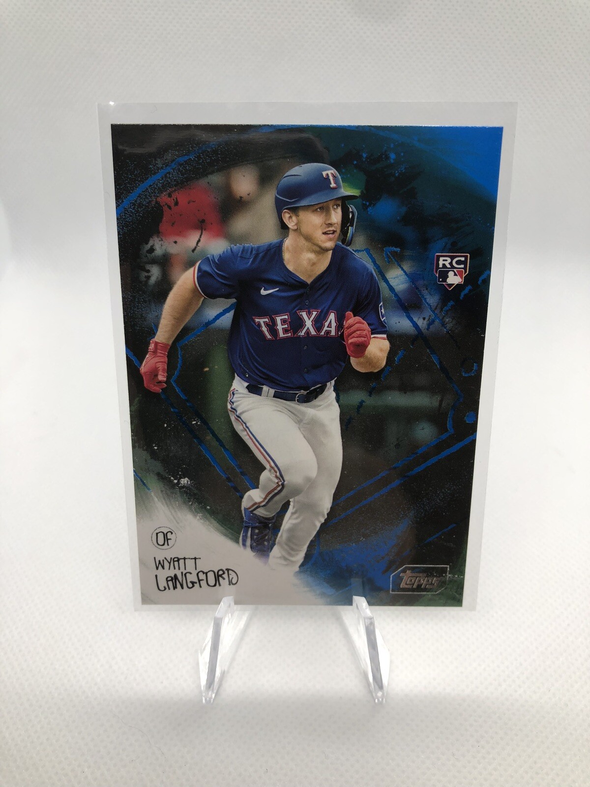 Wyatt Langford 2024 Topps Update All Class BLUE PARALLEL RC Rookie #AC-24 PWE