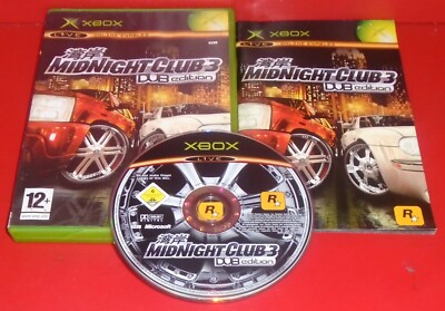 Midnight Club 3: DUB Edition mit Handbuch sehr guter Zustand Microsoft Original Xbox Spiel