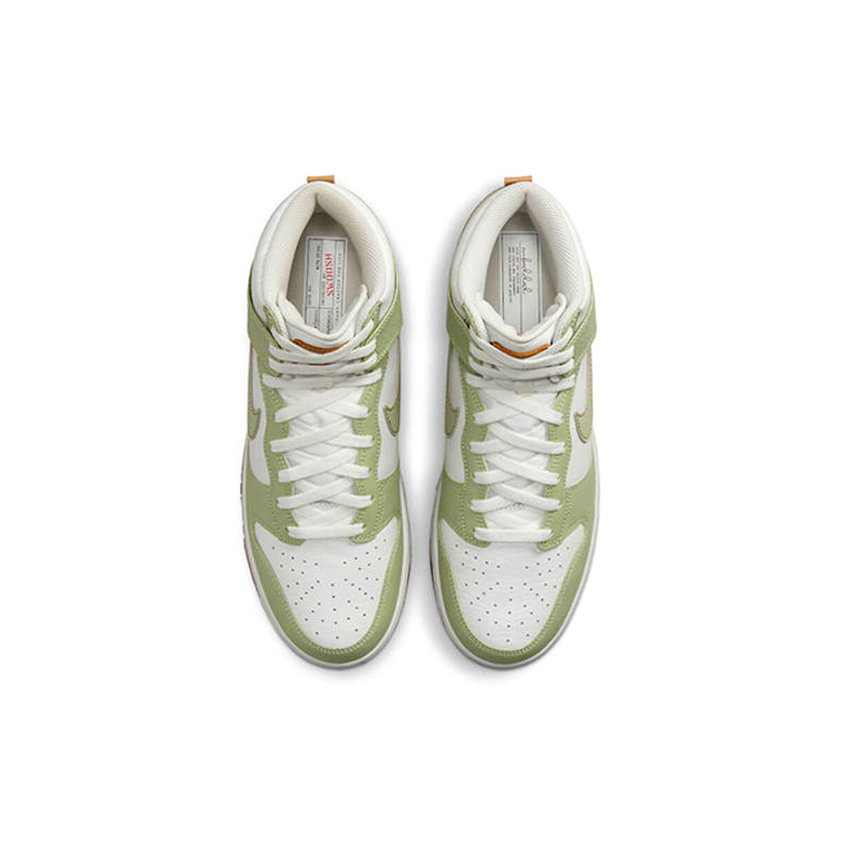 Nike Dunk High SE Inspected By Swoosh DQ7680-300 Honeydew  display picture 1