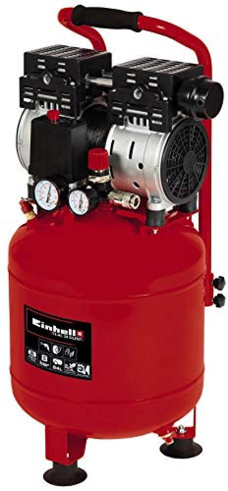 Einhell 4020610 TE-AC 24 Silent Compressore, Rosso, Nero - NUOVO