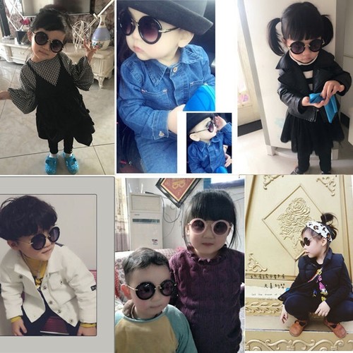 Kids' Sunglasses Girls Boys Summer Beach Sun Protection Glasses Fashion Eyewear - Picture 11 of 26