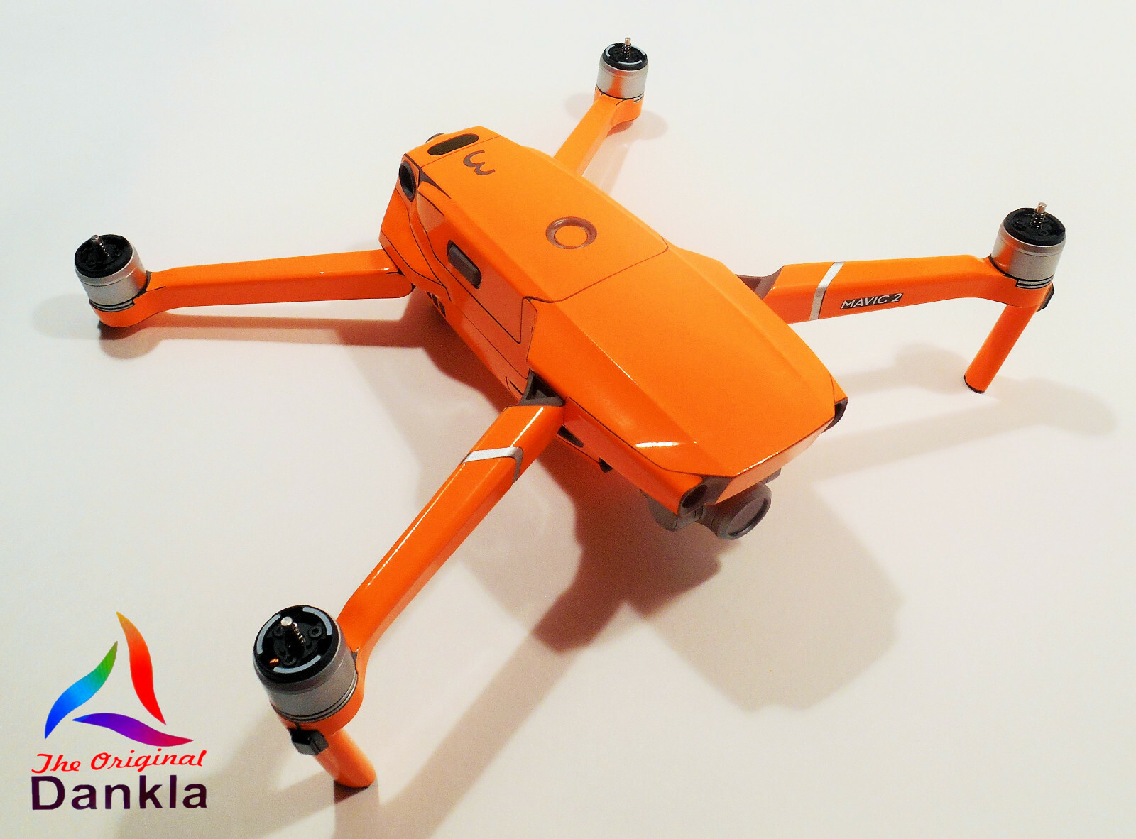 DJI MAVIC 2 PROZOOM- SKIN - NEON ORANGE - 3-5 Batterien Drohne Folie Wrap