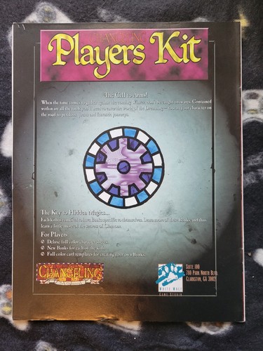 White Wolf Changeling - The Dreaming White Wolf Player's Kit - Picture 2 of 7