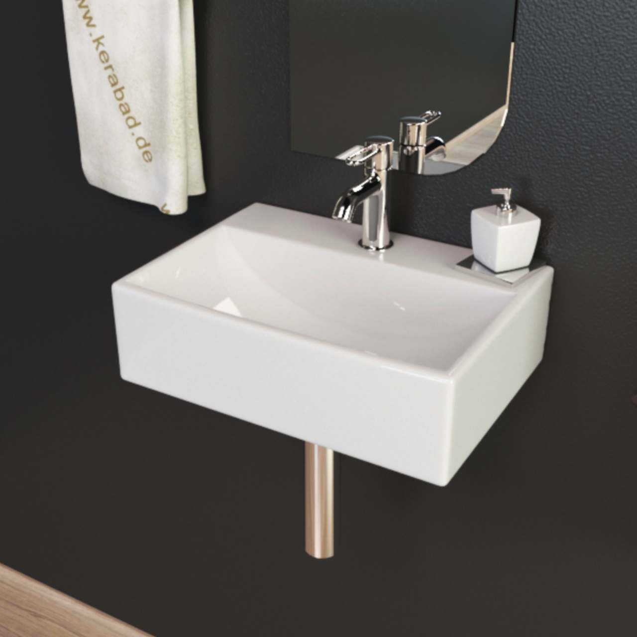 waschbecken gäste wc klein bauhaus