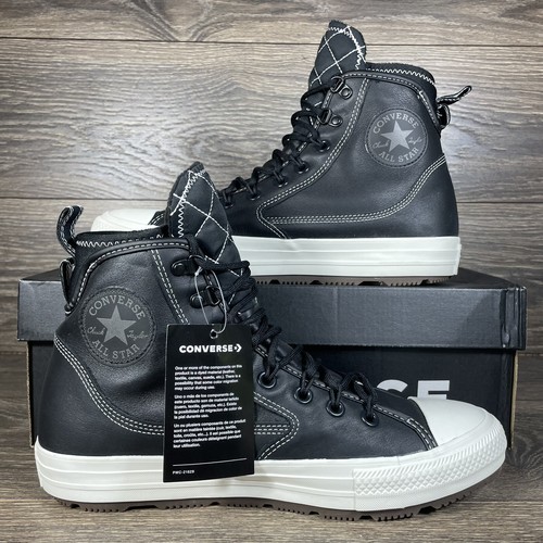 Converse Men\u0026#039;s Chuck Taylor All Star All Terrain Black Waterproof  Sneakers Boots | eBay