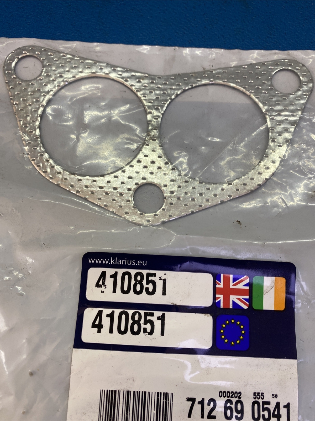 Exhaust Gasket 410851 Klarius Genuine MITSUBISHI GALANT 97-00  SAME DAY DISPATCH