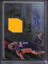 2015-16 Panini Absolute Basketball Jersey Autograph #FJA-DR D'Angelo Russell 