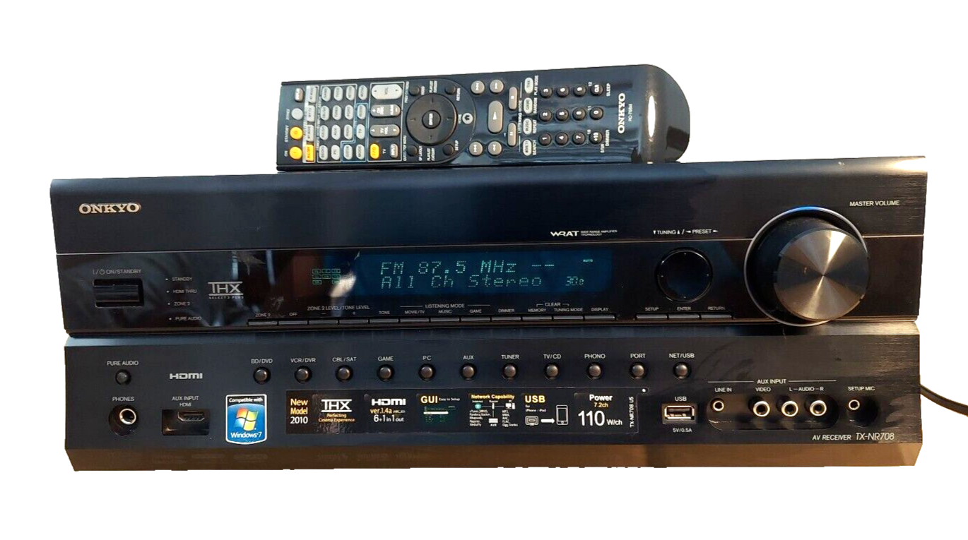 オンキョーAVアンプTX-NA708