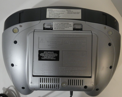 Radio Boombox CD AM/FM Digital Portátil RCA RCD143 Probado Funcionando - Imagen 4 de 6