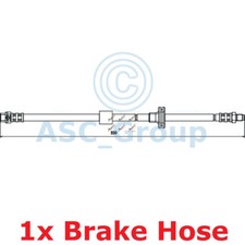 Flexible de frein BMW 550