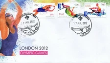 2012 London Olympic Games FDC - Port Hedland WA 6721 Pictorial PMK