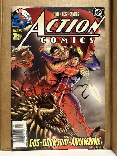 Action Comics #825 ~FN Very Late Very HTF NEWSSTAND (2005)