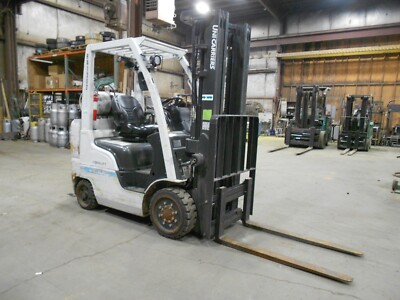 2014 Nissan MCP1F2A25LV, 5,000#, 5000# Cushion Tired Forklift