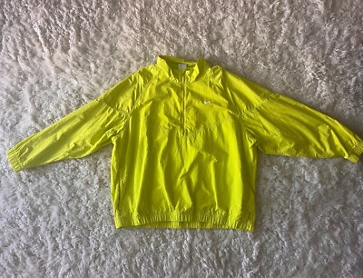 Nike x Stussy Windrunner Anorak Fluorescent Green Size XXL