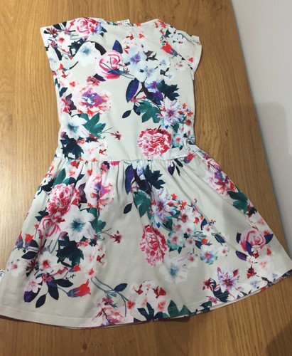 Girls Jottum floral dress age 4-6 - Picture 4 of 4