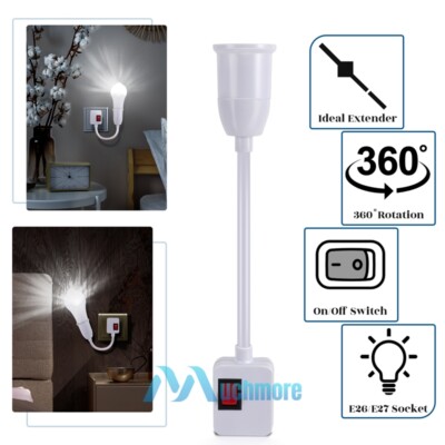 1x2x Christmas Snowflake LED Projector Light Bulb & Socket Garden Landscape Lamp