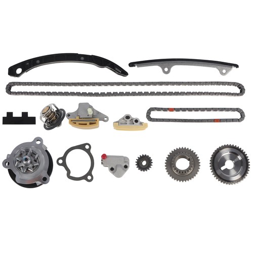 Timing Chain kit + Water Pump + Thermostat For 2007-2009 Nissan Altima 2.5L L4 - Bild 9 von 9