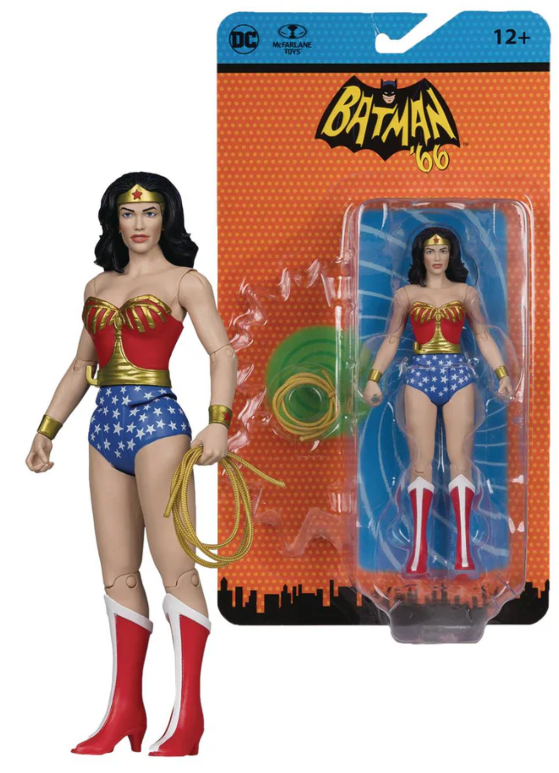 McFarlane Toys DC Retro WONDER WOMAN Classic Batman 66 TV Series 6” Figure