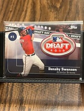 DANSBY SWANSON 2020 TOPPS SERIES 2 DRAFT DAY MEDALLION 2015 INSERT #1 PICK CARD!