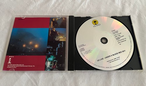 U2 - Under A Blood Red Sky (1983) CD Original US Edition - BMG Club issue - Picture 5 of 5