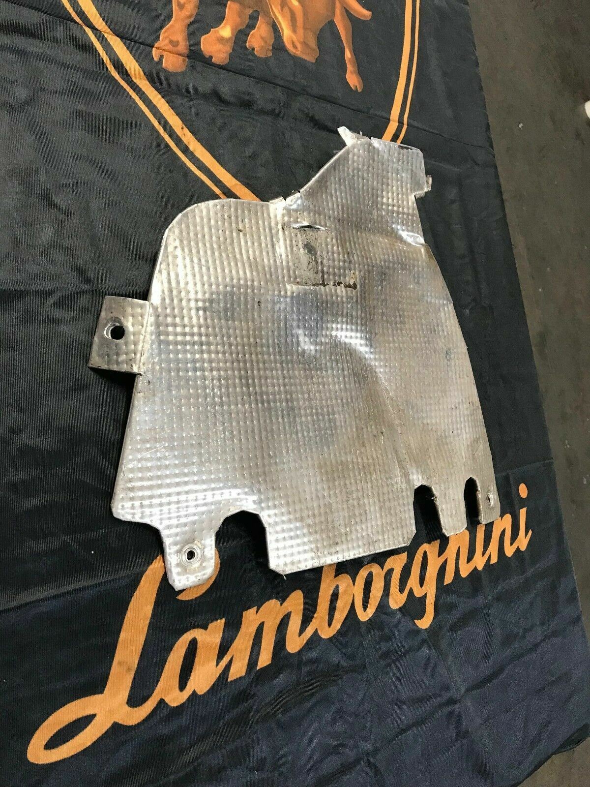 LAMBORGHINI GALLARDO COUPE SPYDER LH LEFT ENGINE HEAT SHIELD PANEL OEM 407501716